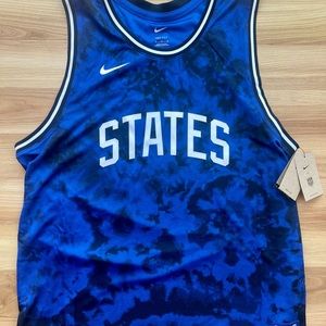 NIKE USA NATIONAL SOCCER TEAM XL BASKETBALL JERSEY STATES NWT DN1134-452 USMNT